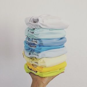 Alva Baby Cloth Diapers + Inserts